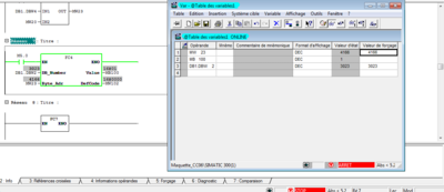 SIMULATION AVEC VALEUR QUI NE MARCHE PAS