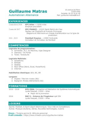 CV Guillaume Matras.jpg (186.21 Kio) Vu 13209 fois CV Guillaume 2.0