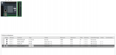 photo paramètre capteur