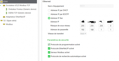 mon réseau automate Box internet
