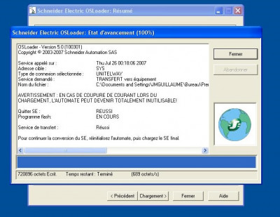 OS intermediaire validé.JPG (113.48 Kio) Vu 1844 fois Mise à jour OS temporaire ok